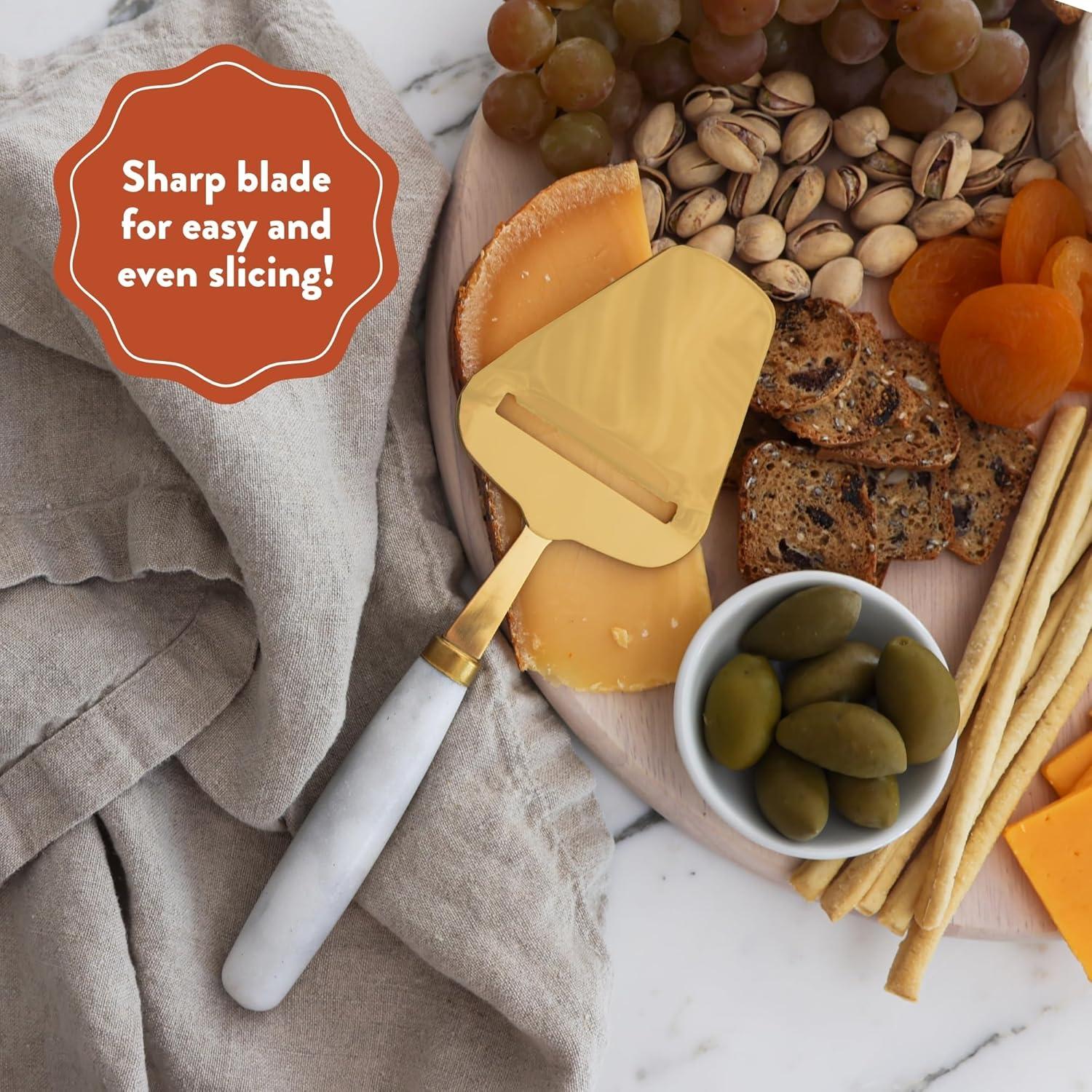 Cortador de Queso de Mármol The Bamboo Abode - Manual, 190g