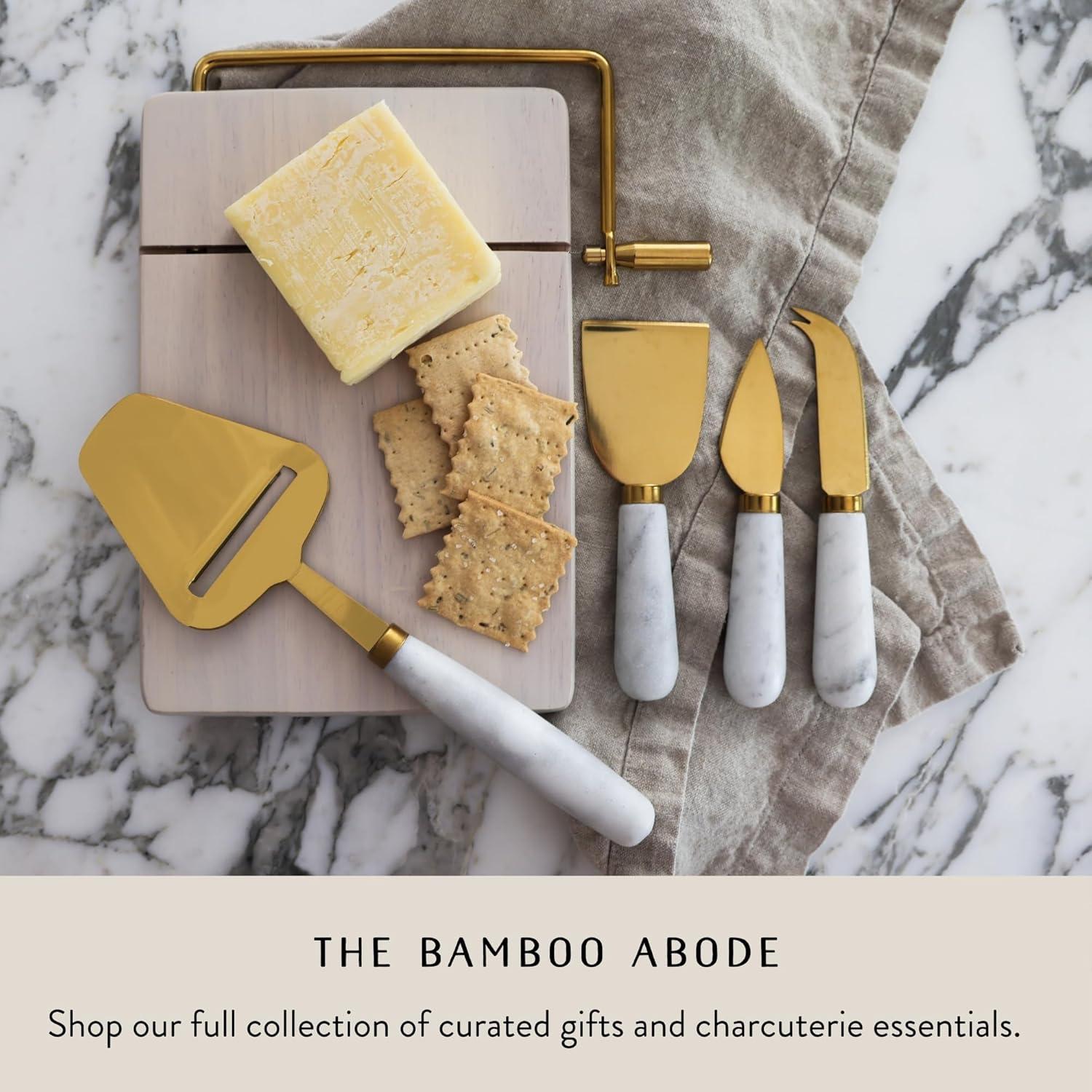 Cortador de Queso de Mármol The Bamboo Abode - Manual, 190g