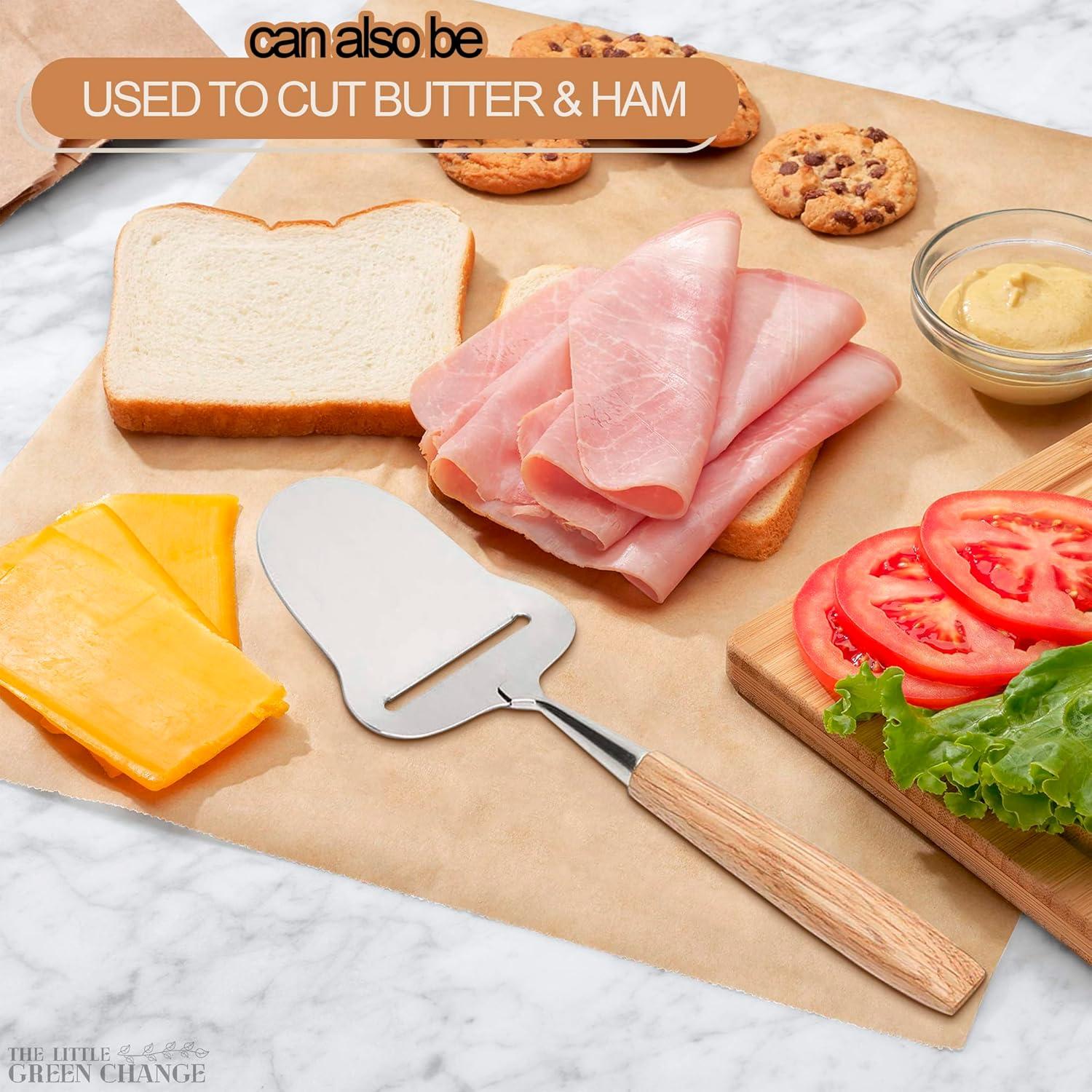 Cortador de Queso de Acero Inoxidable The Little Green Change