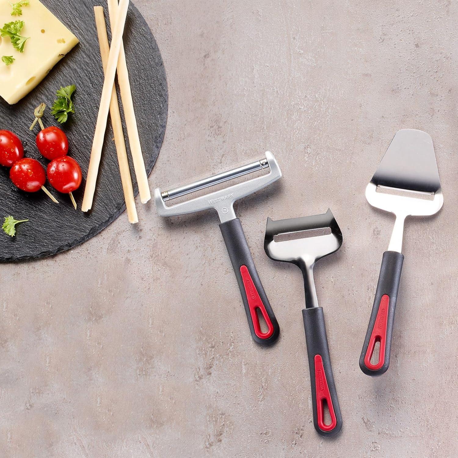 Cortador de Queso Westmark Alemania Acero Inoxidable Rojo/Negro