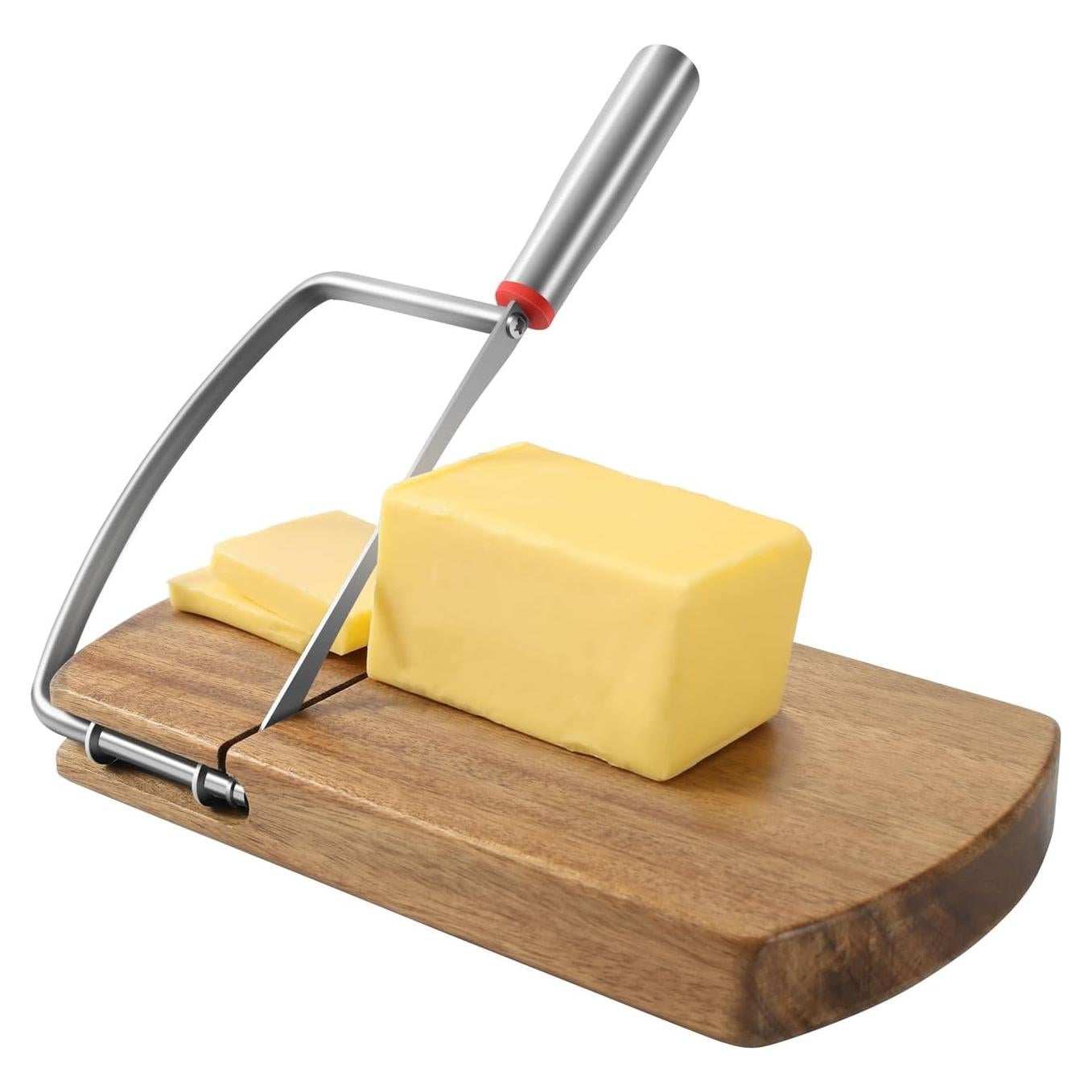 Cortador de Queso Multifuncional WGPG de Madera de Acacia