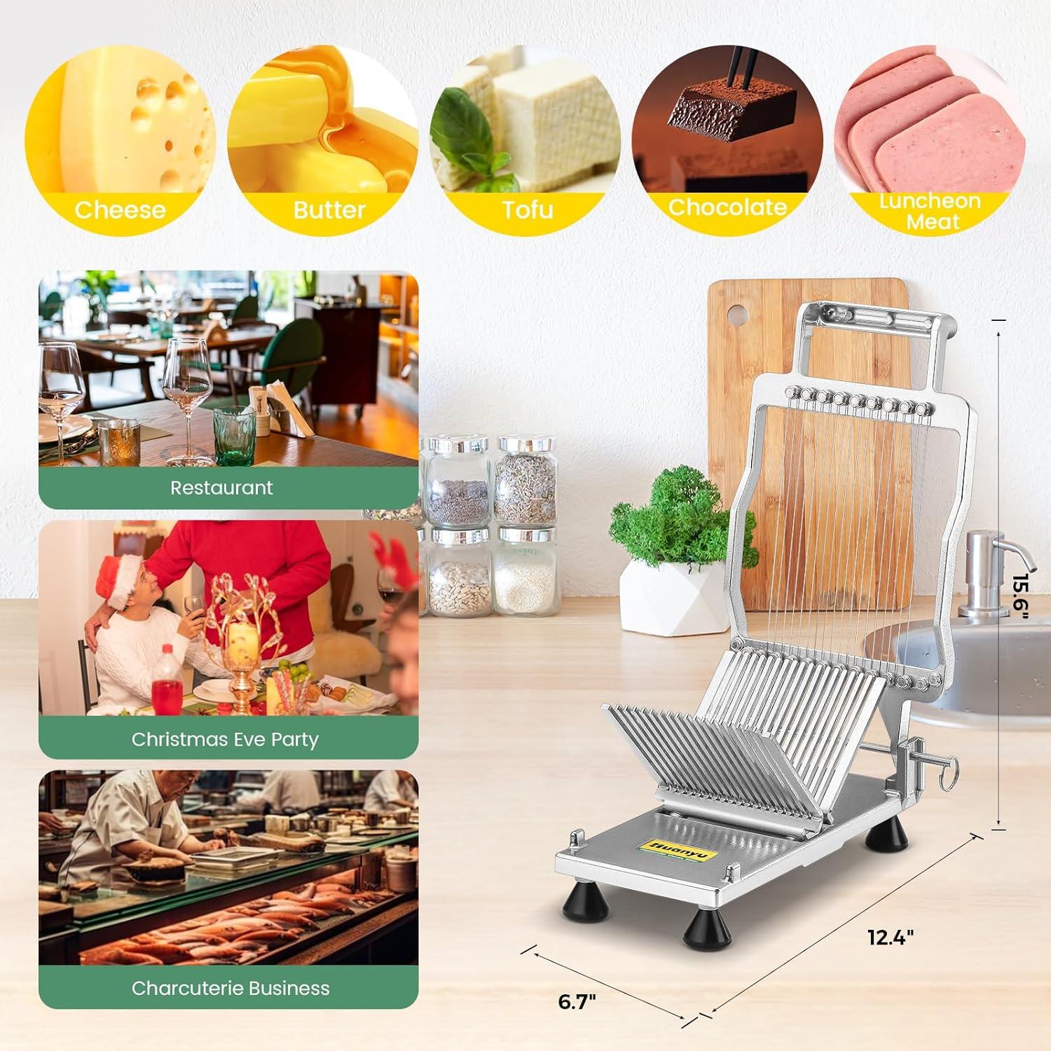 Cortador de Queso Huanyu Manual con Alambre Inoxidable 316