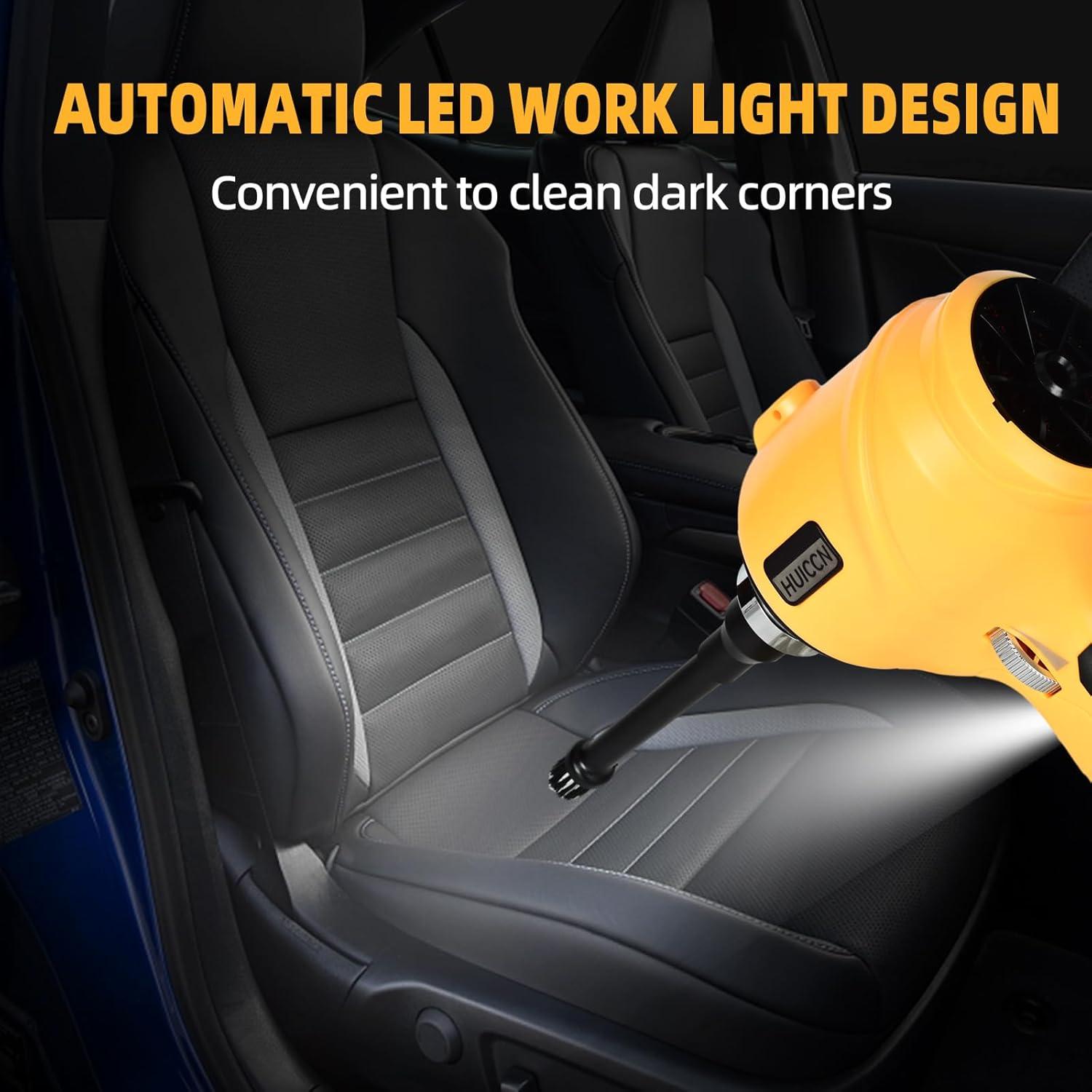 Soplador de Polvo Inalámbrico HUICCN 20V 447 MPH para DeWalt