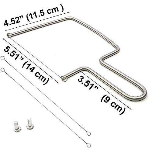 Cortador de Queso Bremen de Acero Inoxidable con 2 Alambres