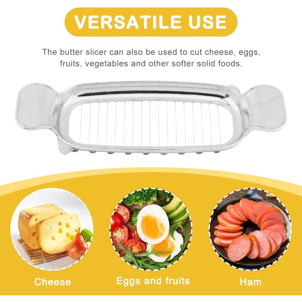Cortador de Mantequilla HKZTUY con 17 Cables de Acero Inoxidable