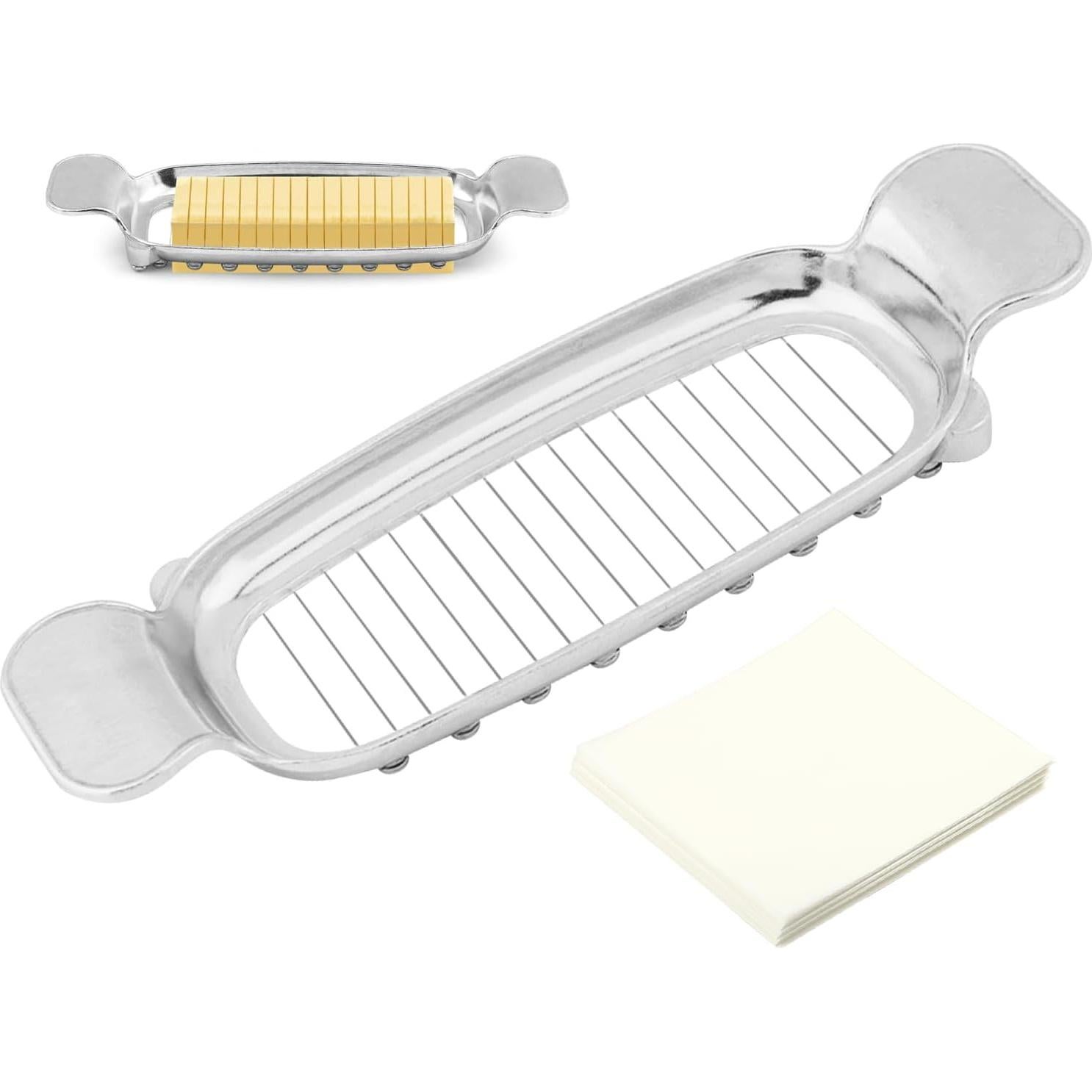 Cortador de Mantequilla HKZTUY con 17 Cables de Acero Inoxidable