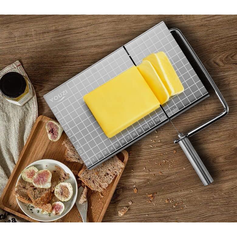 Cortador de Queso YouZi con 10 Cables Repuestos y Tabla