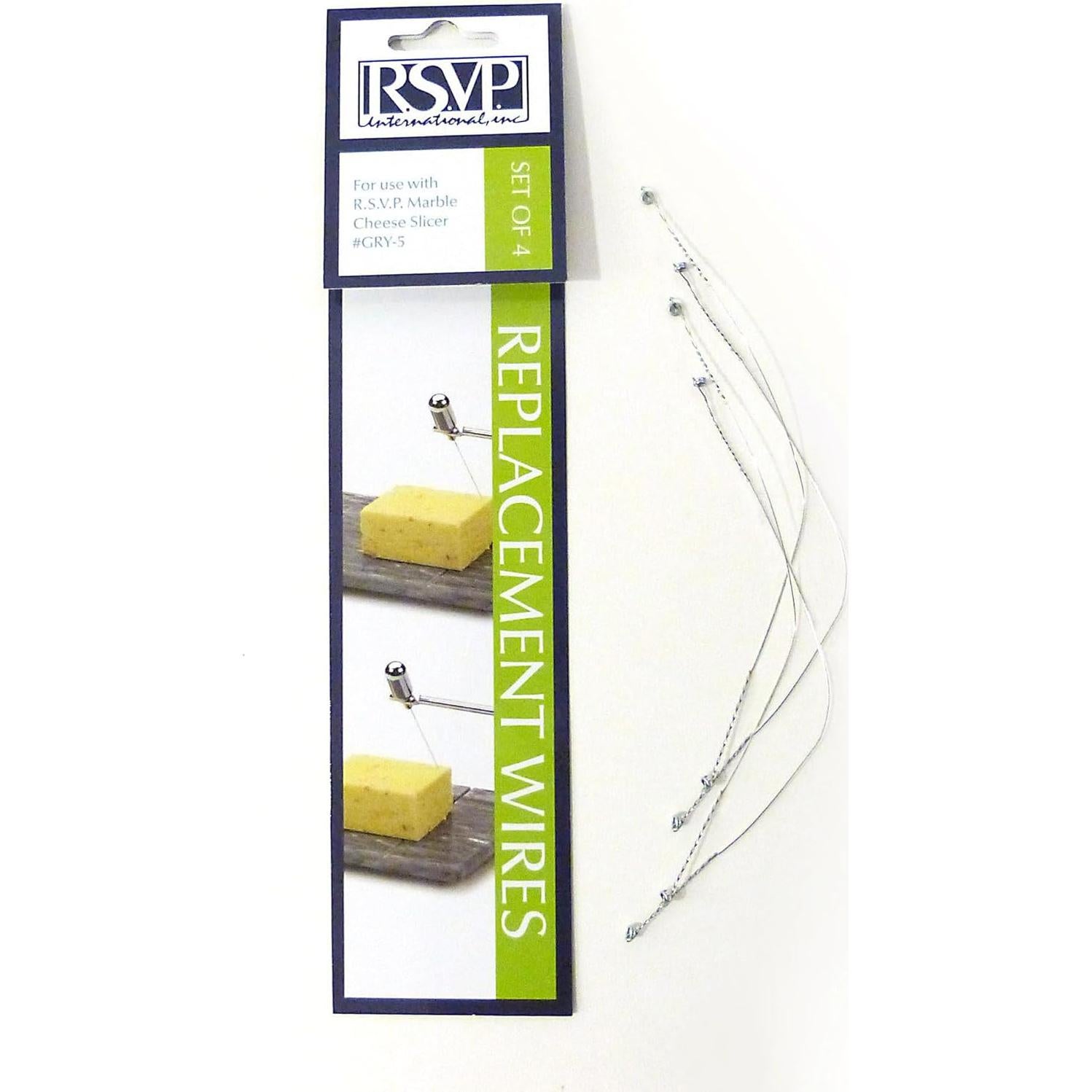Cables de Reemplazo para Cortador de Queso RSVP Gris 13.97 cm