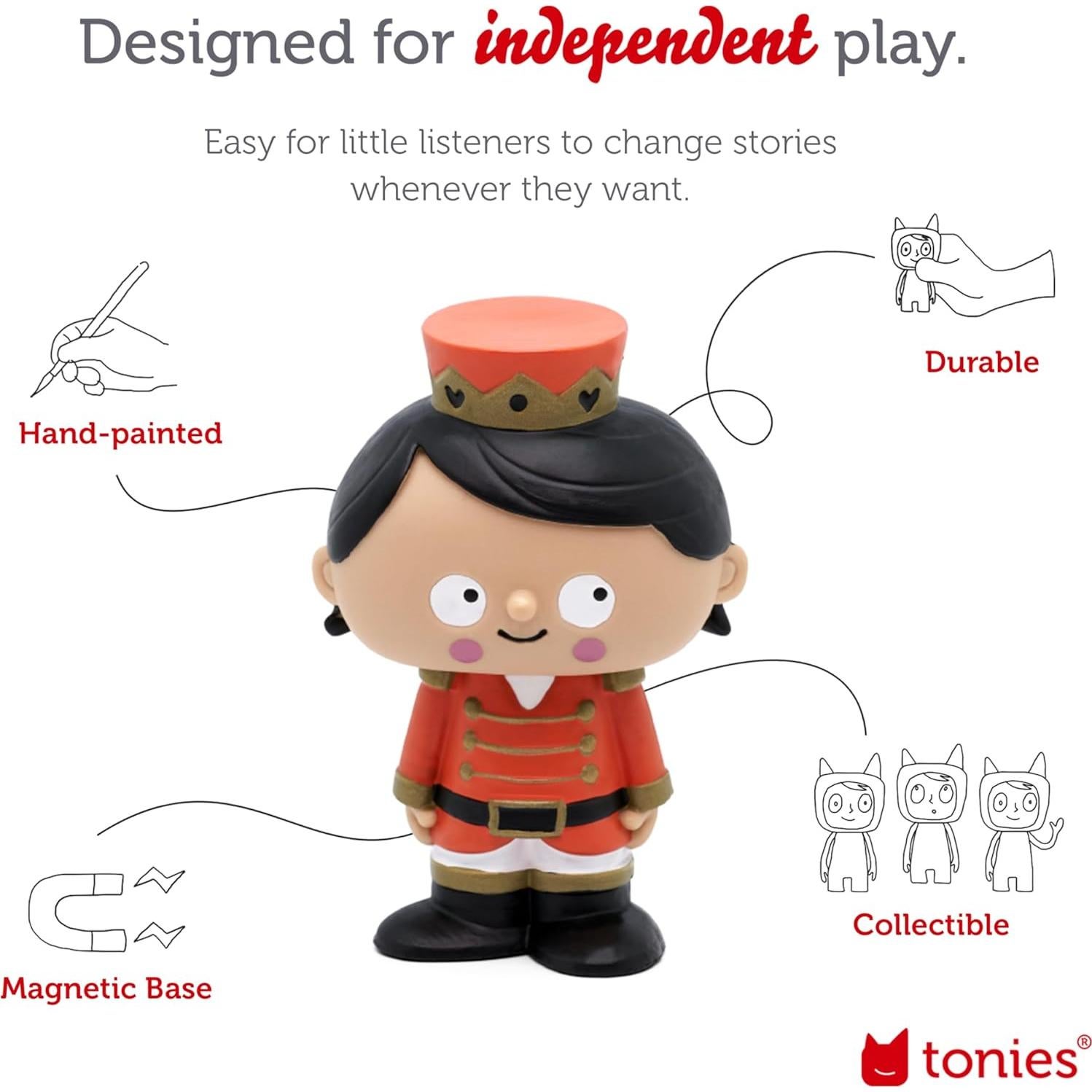 Figurita de Audio Tonies El Muñeco de Nuez 79 min 5+