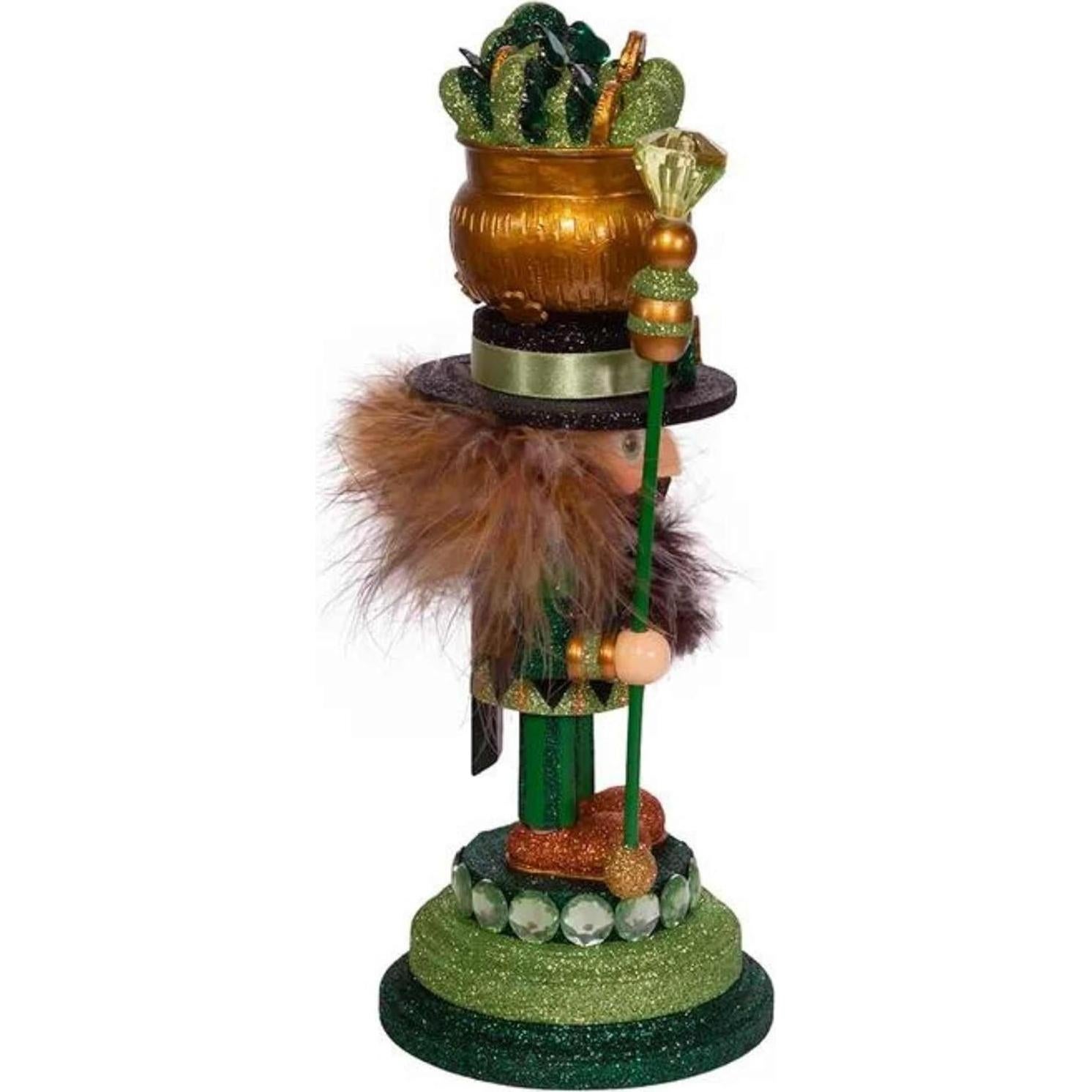 Cascanueces Irlandés Kurt S. Adler 30.48 cm Verde Madera