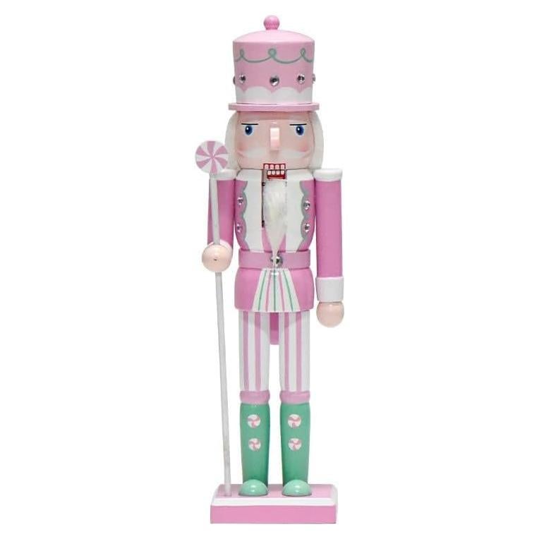 Adorno Cascanueces de Madera MineSign 30 cm Rosa