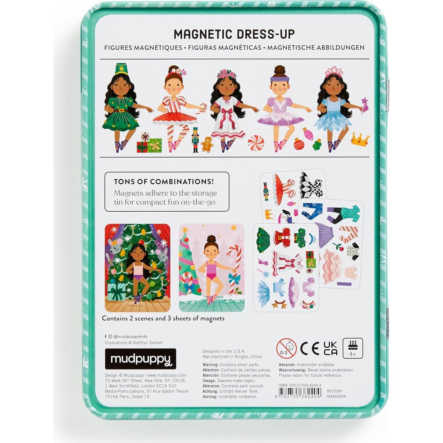 Juego Magnético Cascanueces Encantado Mudpuppy - 2 Personajes