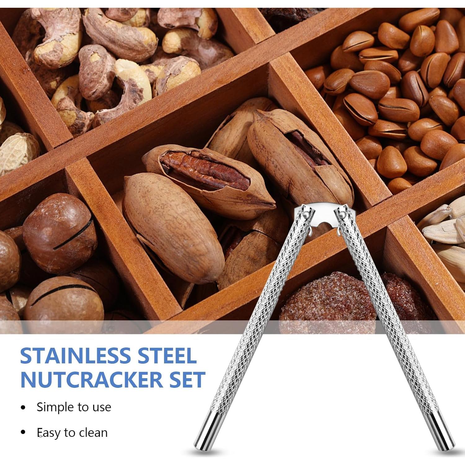 Set de 6 Cracker de Nueces Acero Inoxidable Artcome