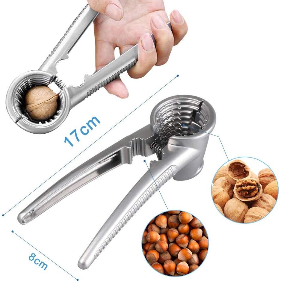 Abre Nueces Oujilet de Metal 17 cm - Cracker para Nueces y Mariscos