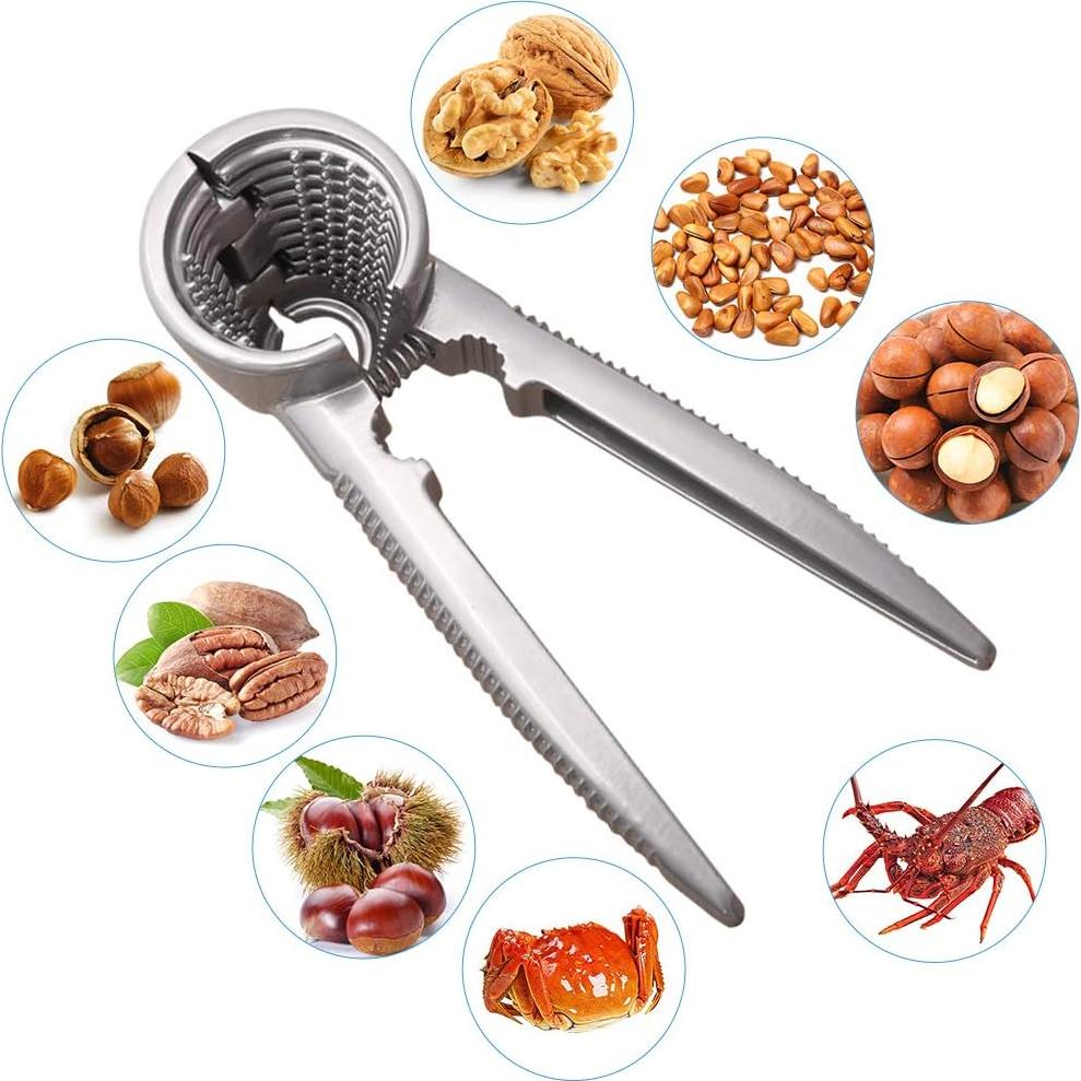 Abre Nueces Oujilet de Metal 17 cm - Cracker para Nueces y Mariscos