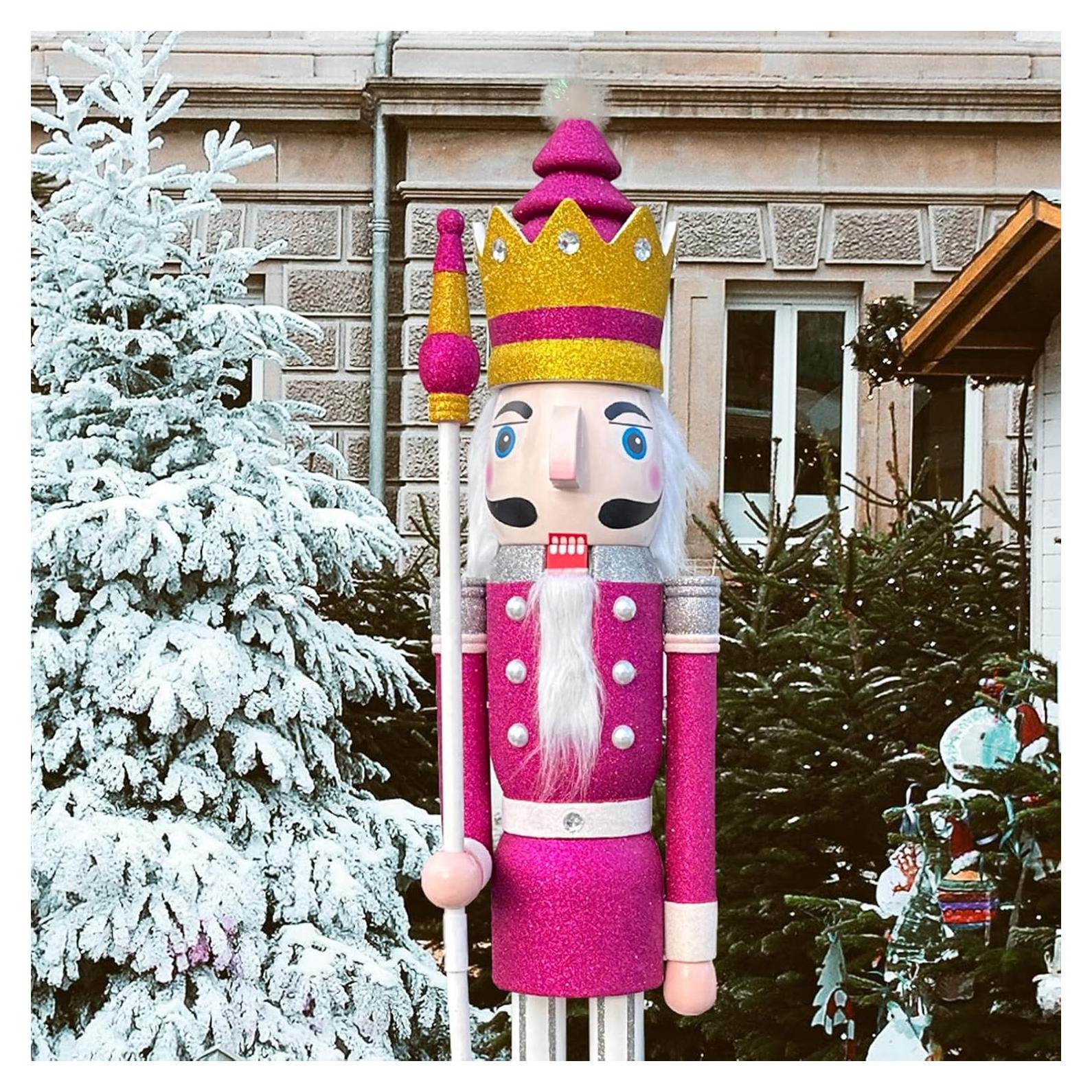 Cascanueces CDL 121.92 cm Madera Brillante K32 Decoración