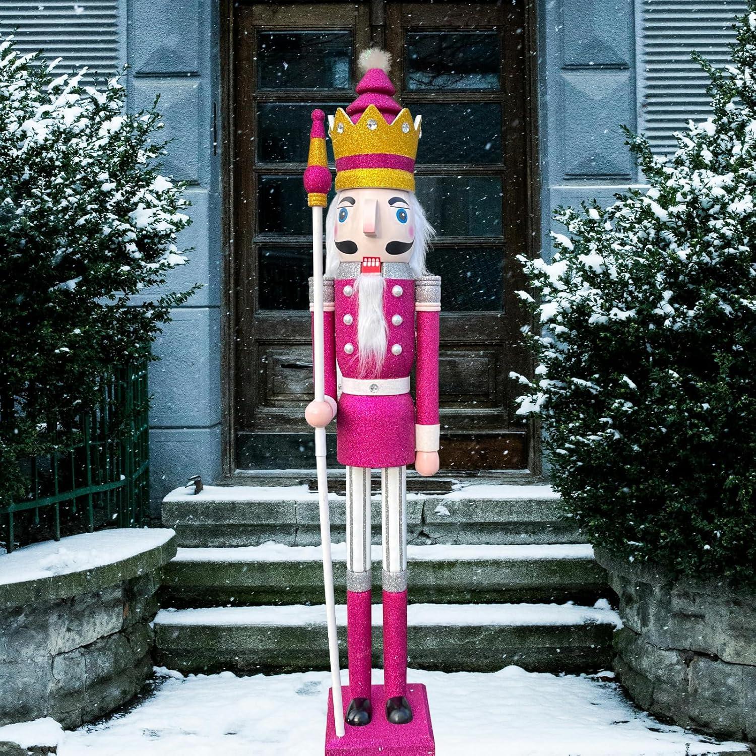 Cascanueces CDL 121.92 cm Madera Brillante K32 Decoración