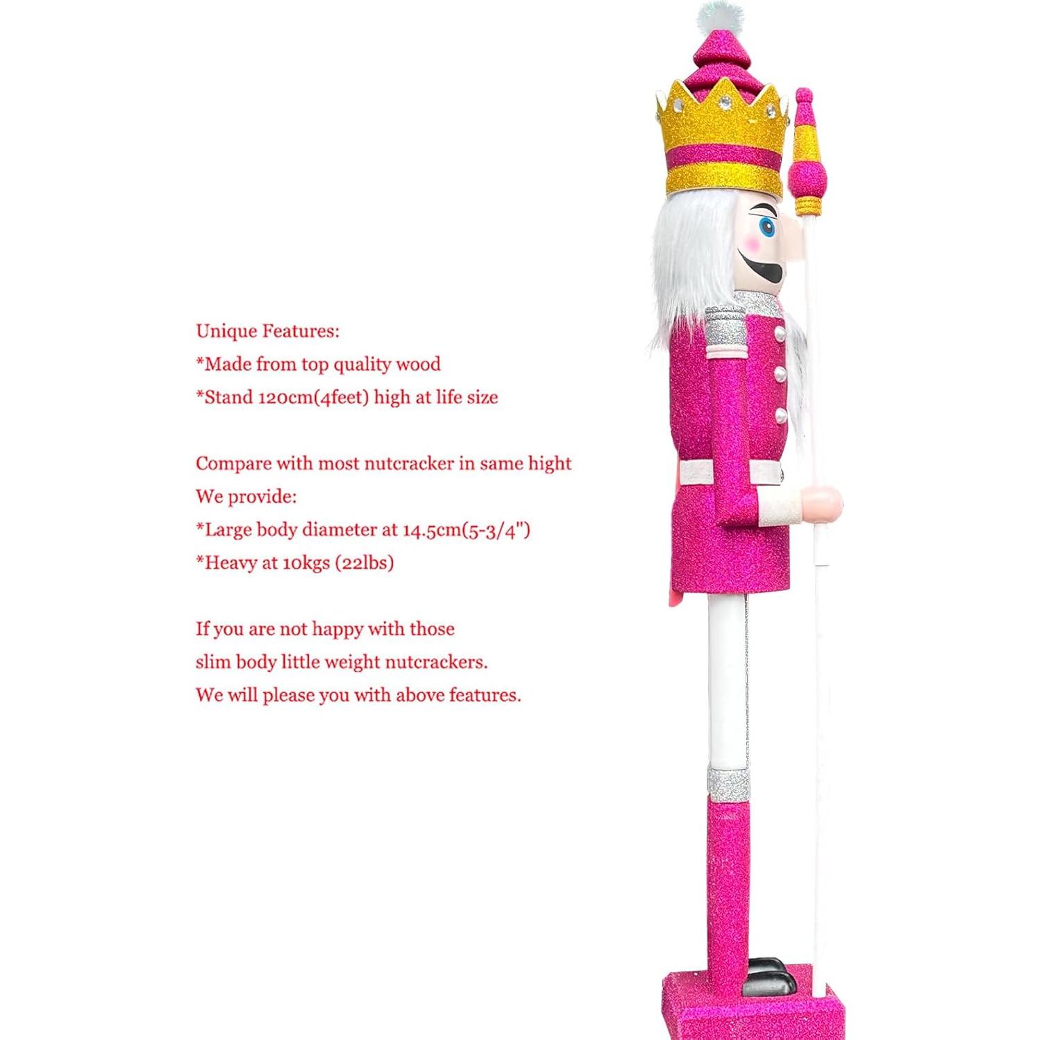 Cascanueces CDL 121.92 cm Madera Brillante K32 Decoración