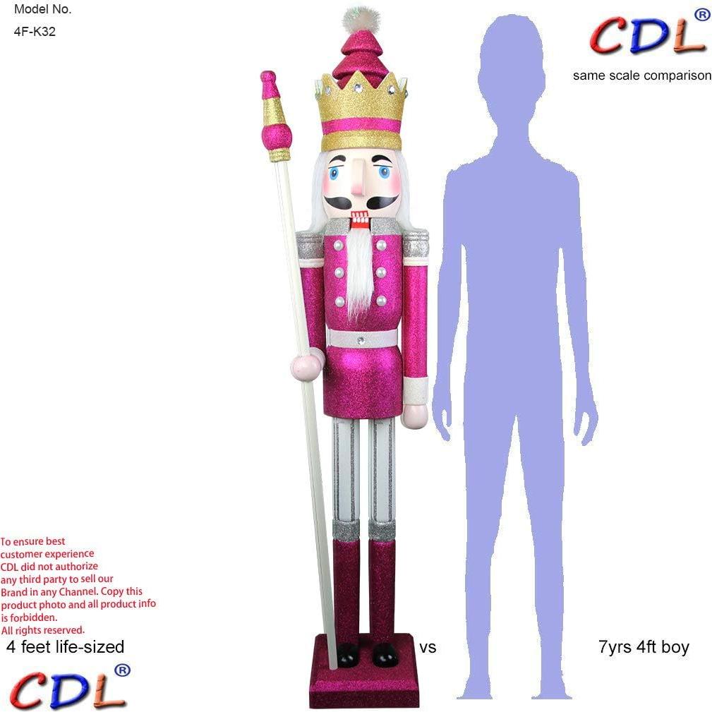 Cascanueces CDL 121.92 cm Madera Brillante K32 Decoración