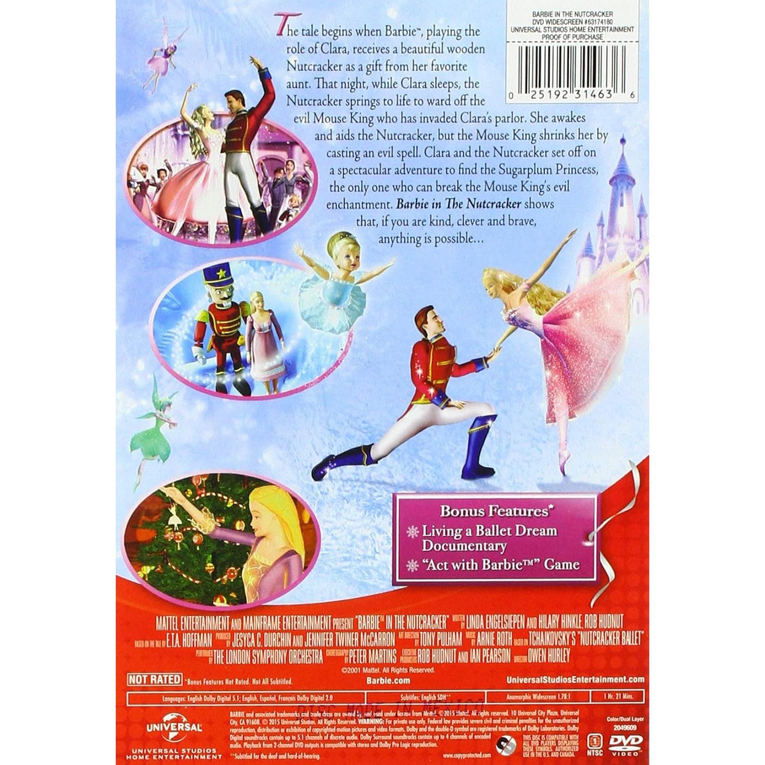 Película Barbie en El Cascanueces - DVD Animado 2015