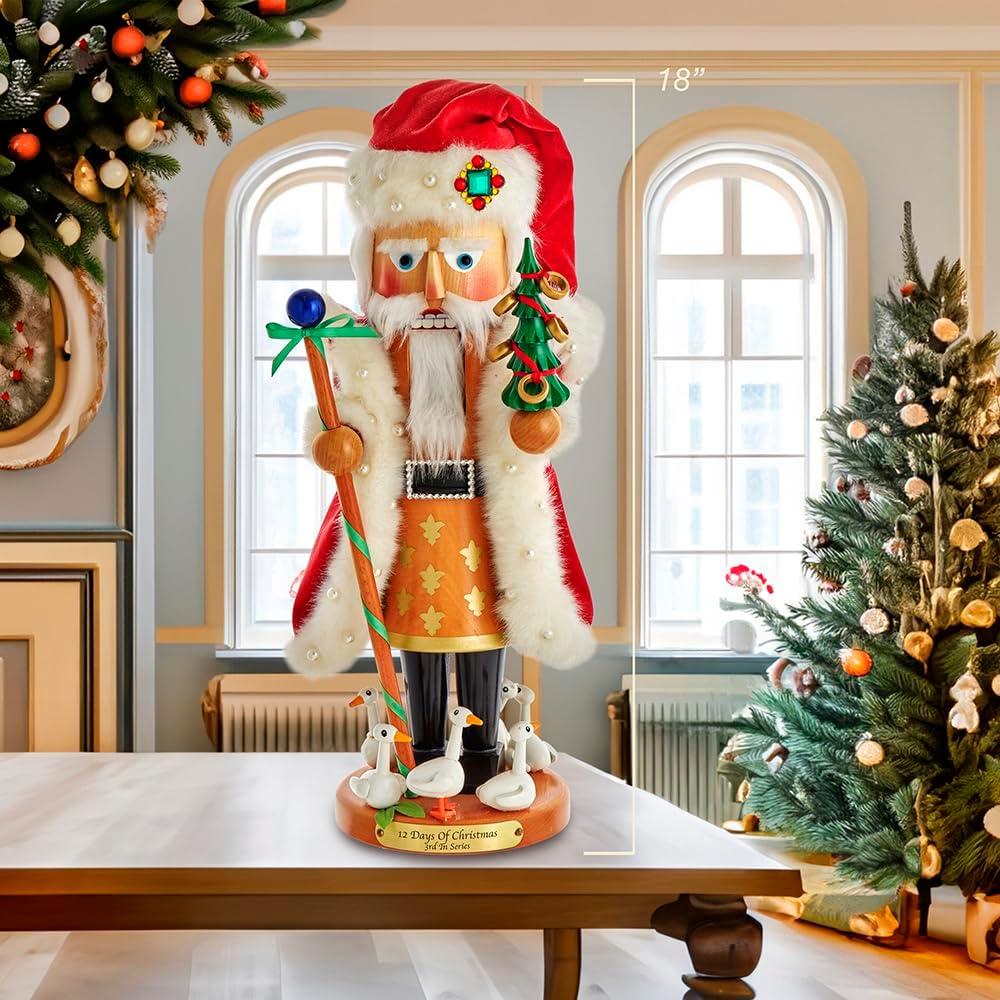 Nutcracker Musical Steinbach 45 cm Edición Limitada 12 Días