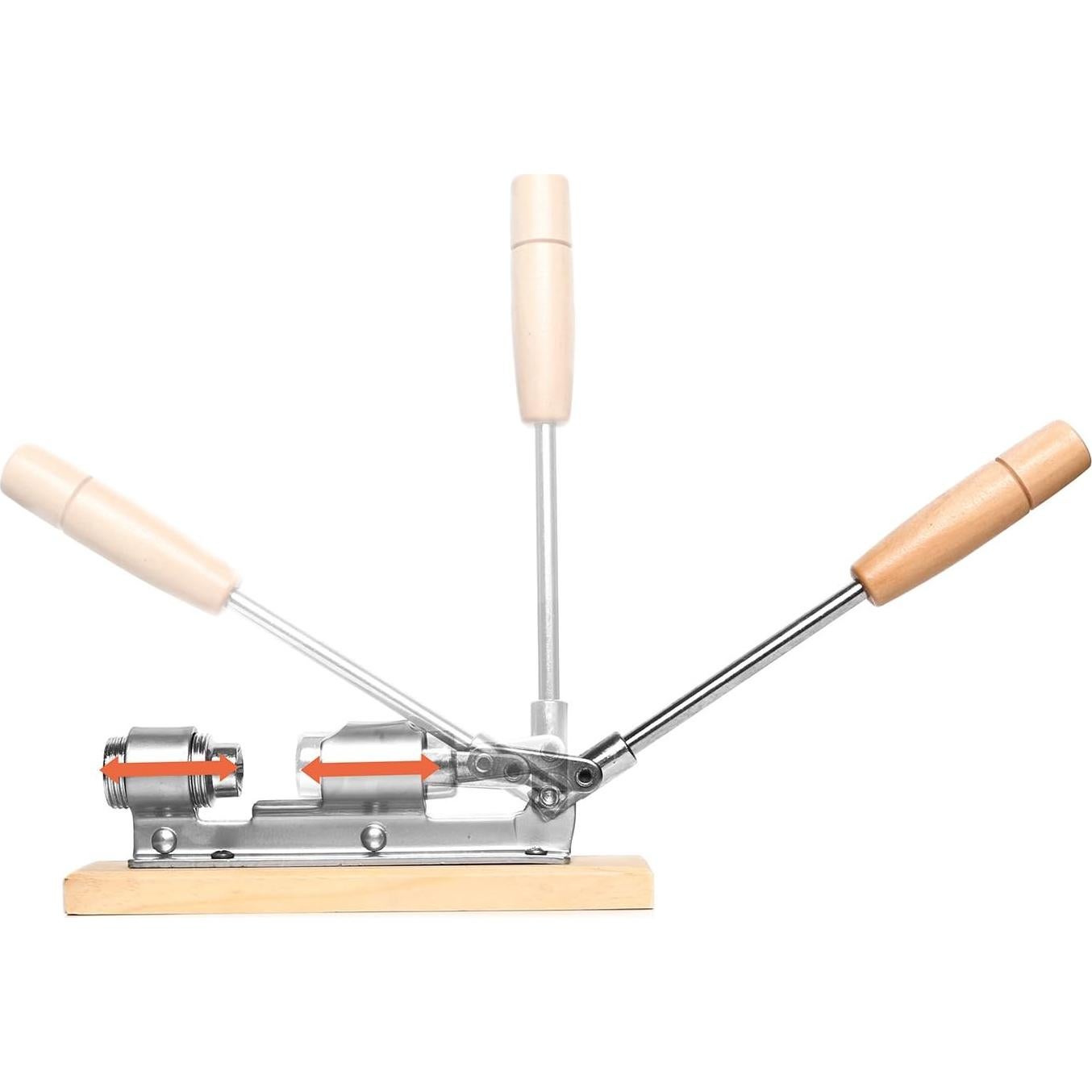 Cascanueces de Alta Resistencia Anwenk con Base de Madera