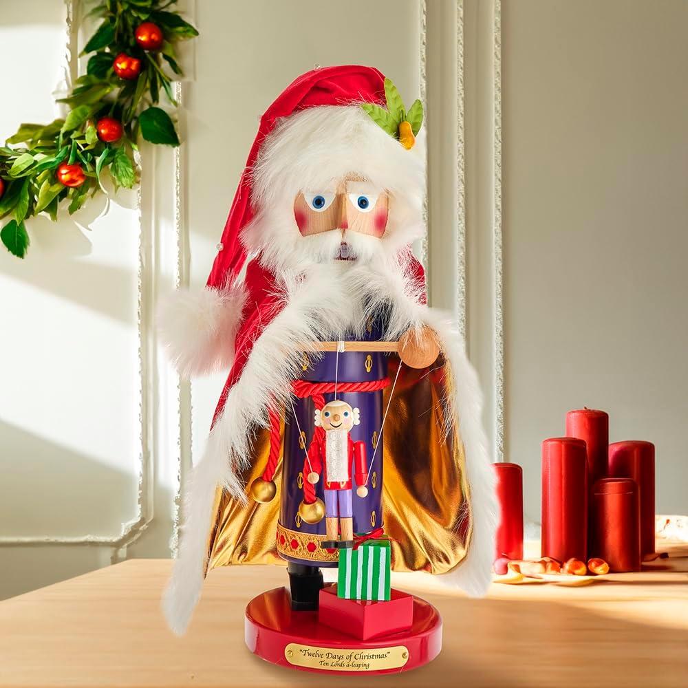 Nutcracker Steinbach 45 cm Edición Limitada Diez Señores Saltando