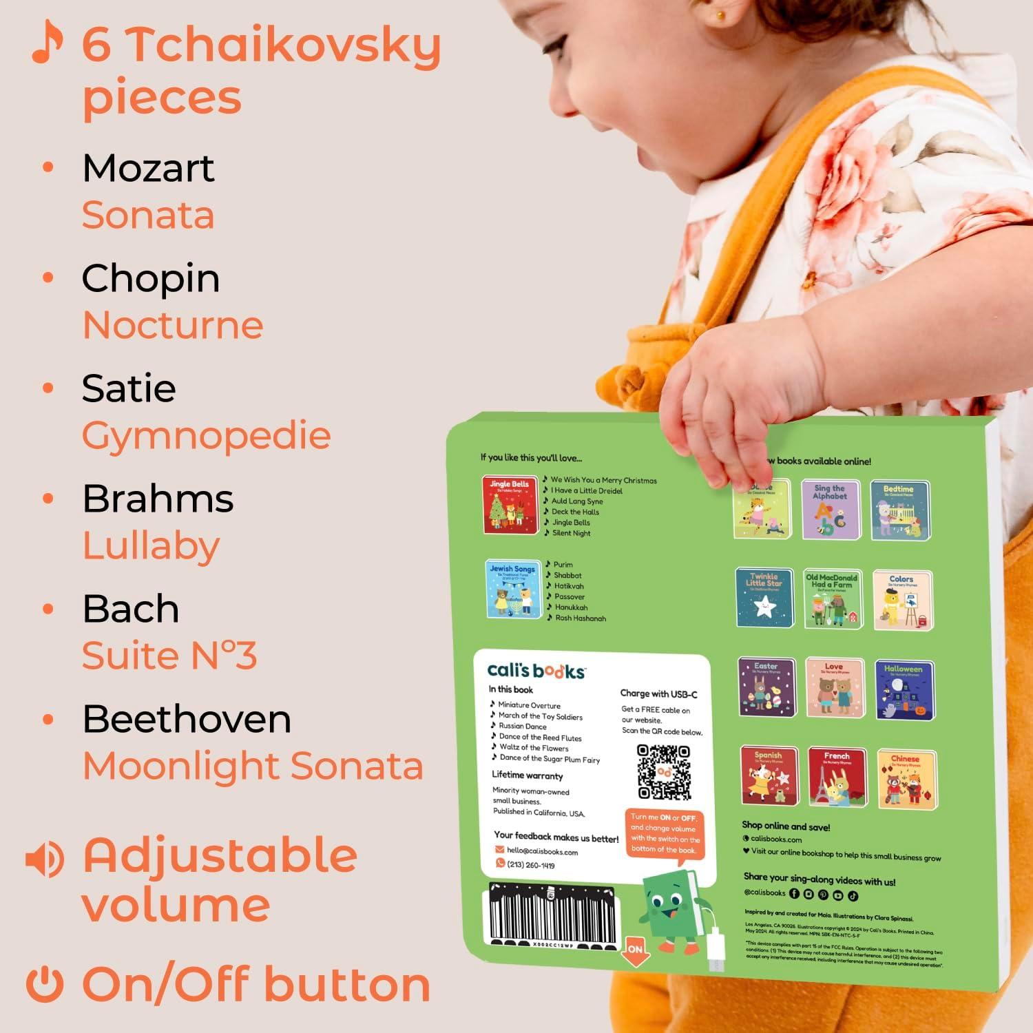 Libro Musical Infantil El Cascanueces Libros de Cali 1-3 Años