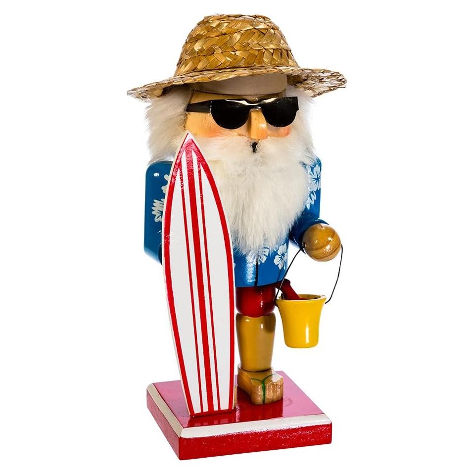 Cascanueces Surfista Santa Kurt Adler 20.32 cm