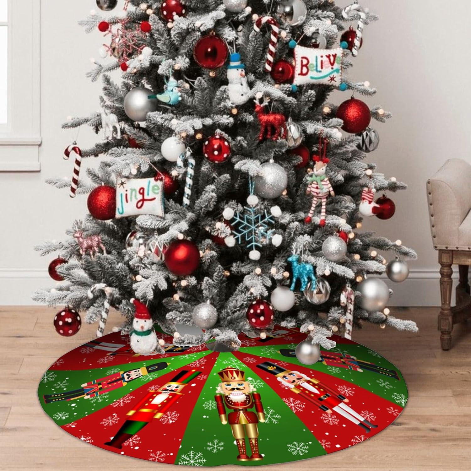 Funda de árbol de Navidad Xemitoro 90 cm Cascanueces