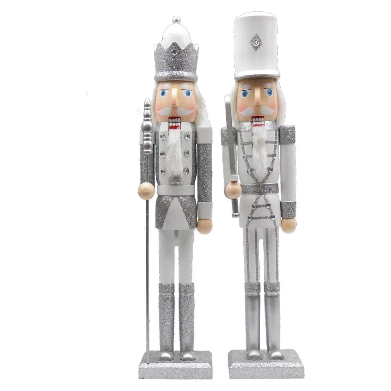 Set de 2 Cascanueces Decorativos Taller de Santa 61 cm