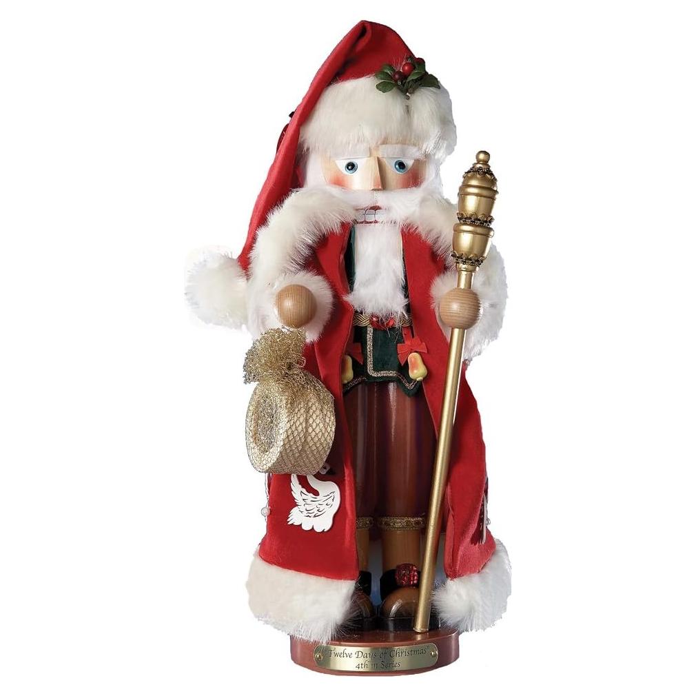 Cascanueces Musical Steinbach 45.72 cm Siete Cisnes Nadando