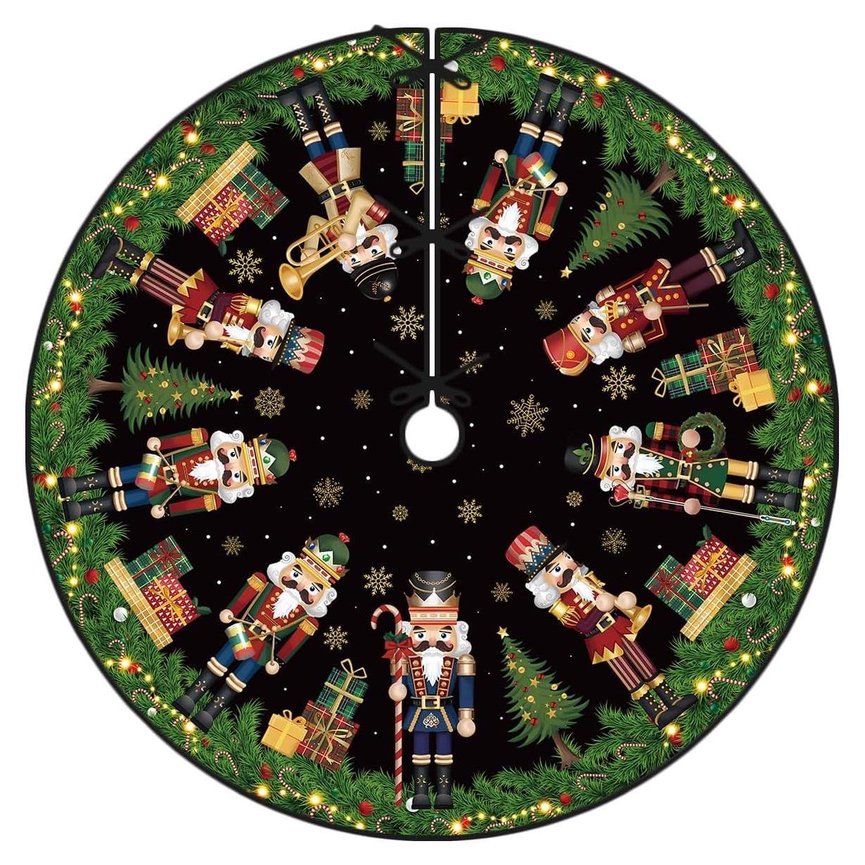 Funda de Árbol de Navidad Yarcooly 122 cm Caricatura