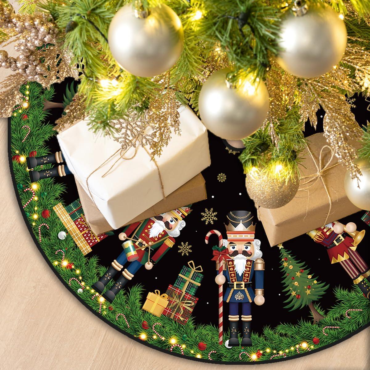 Funda de Árbol de Navidad Yarcooly 122 cm Caricatura