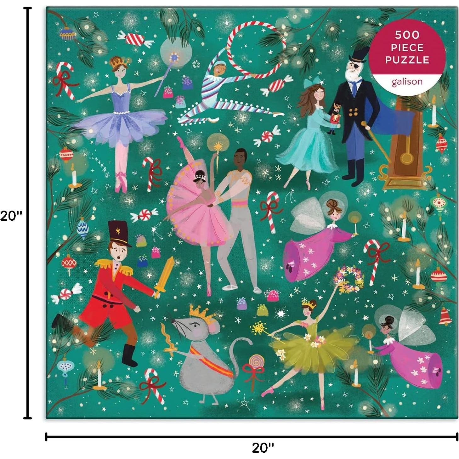 Rompecabezas Galison Cascanueces Encantado 500 Piezas 50.8 cm