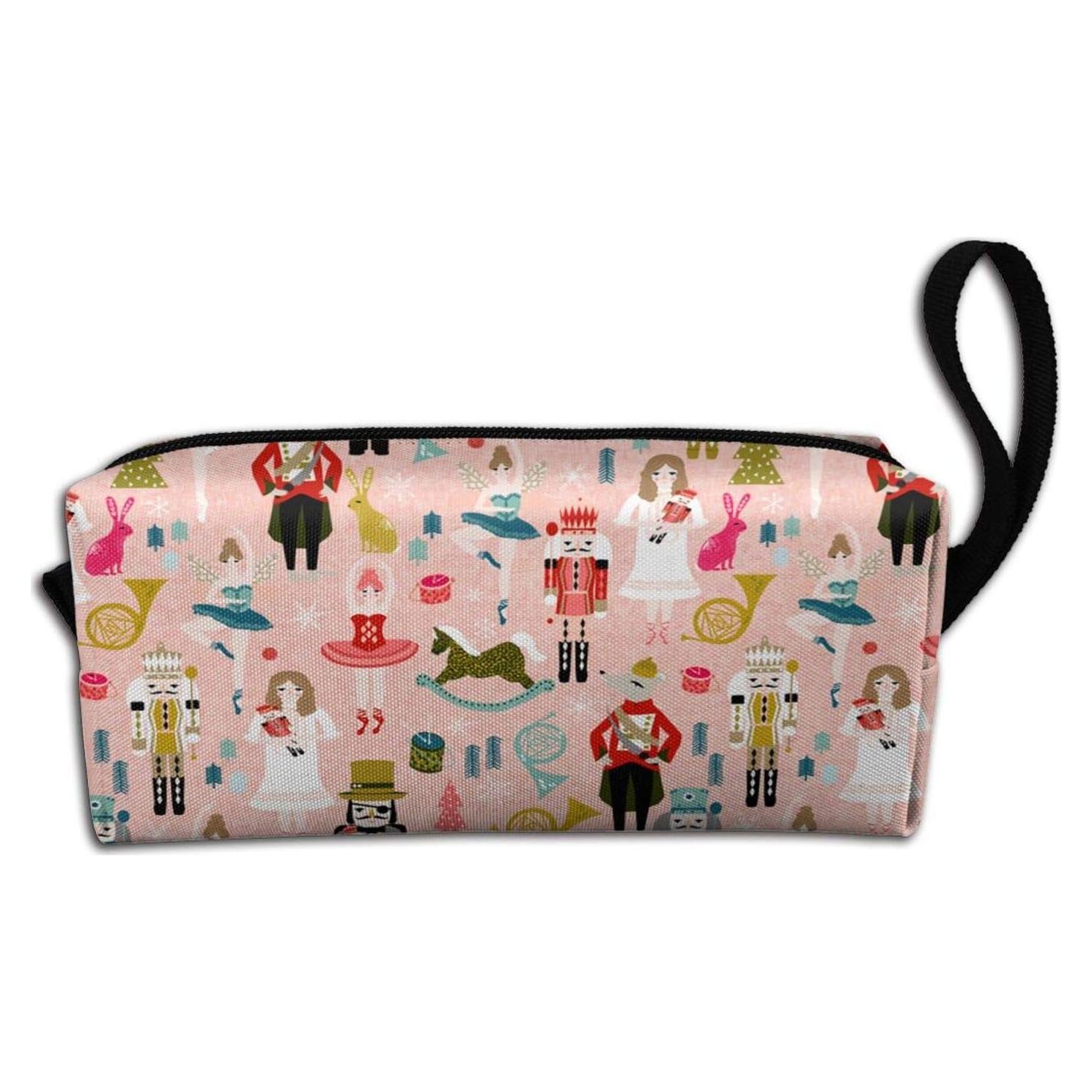 Bolsa de Maquillaje Nutcracker Ballet Organizador Cosméticos 20x9x6cm