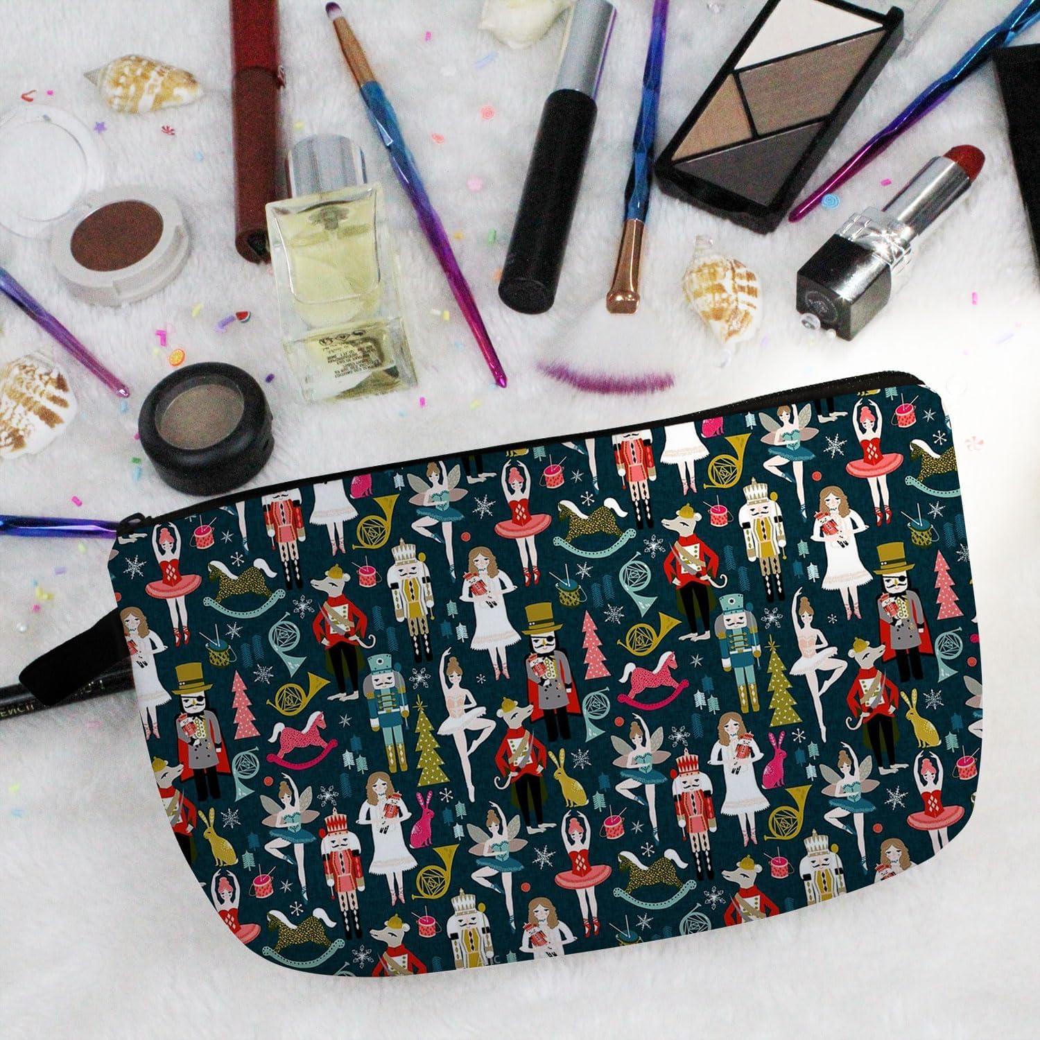 Bolsa Cosmética Ballet Nutcracker con Cremallera 21.9x13.6cm