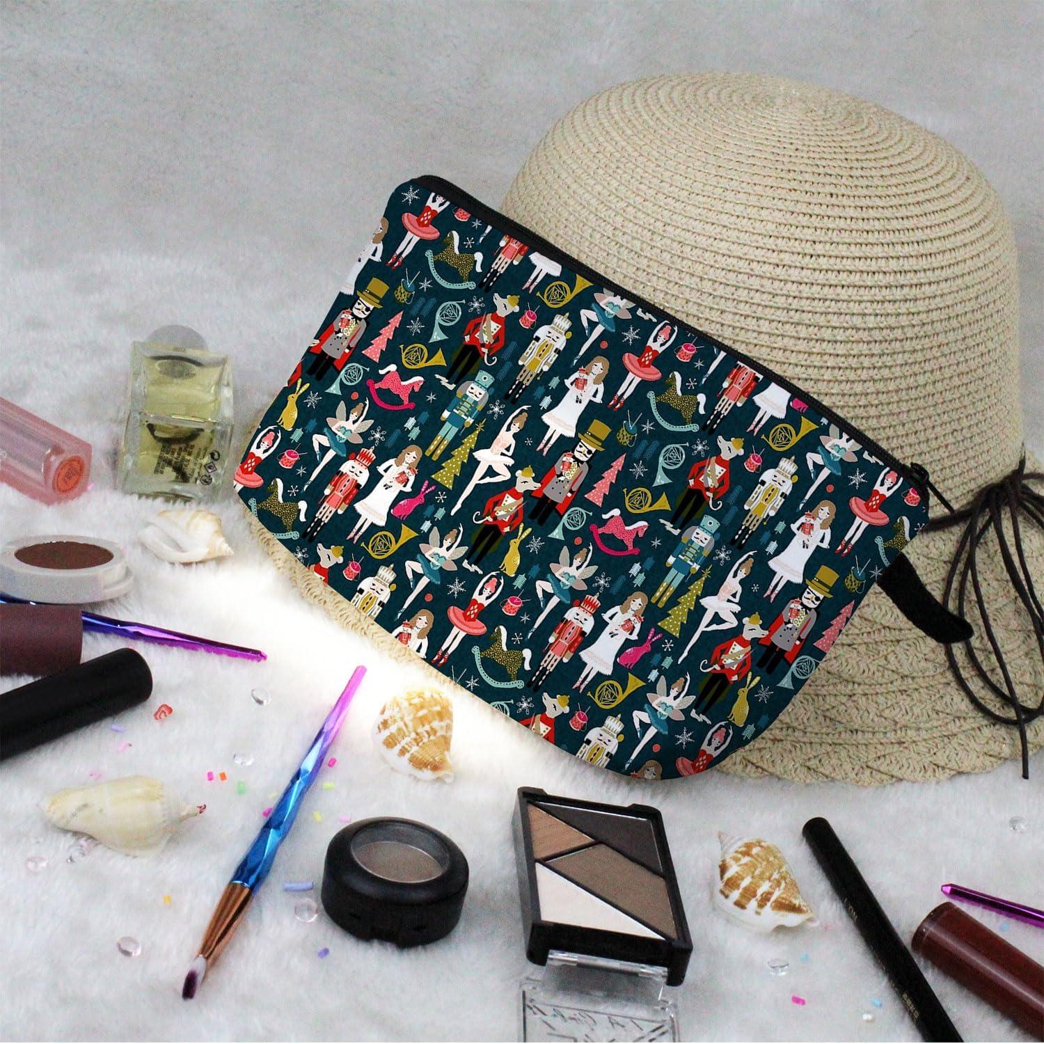 Bolsa Cosmética Ballet Nutcracker con Cremallera 21.9x13.6cm