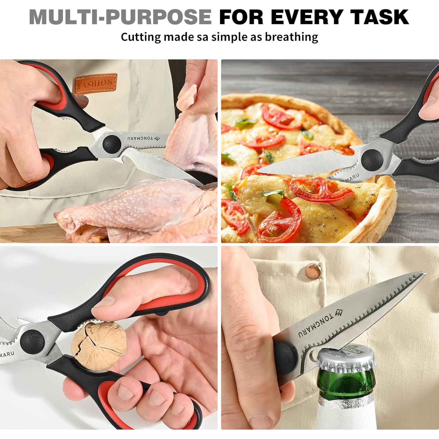 Tijeras de Cocina TONGMARU Acero Inoxidable 21.5 cm Multiusos