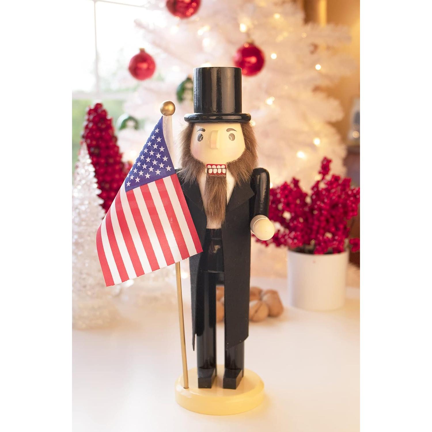 Cascanueces de Madera 35 cm Clever Creations Lincoln