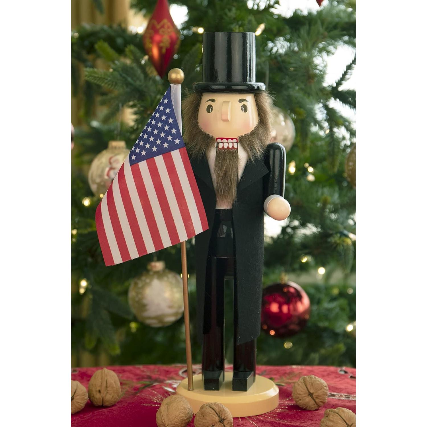 Cascanueces de Madera 35 cm Clever Creations Lincoln