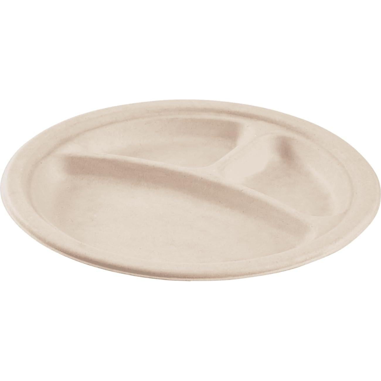 Platos Compostables Karat Earth 9" - Biodegradables, 500 Unidades