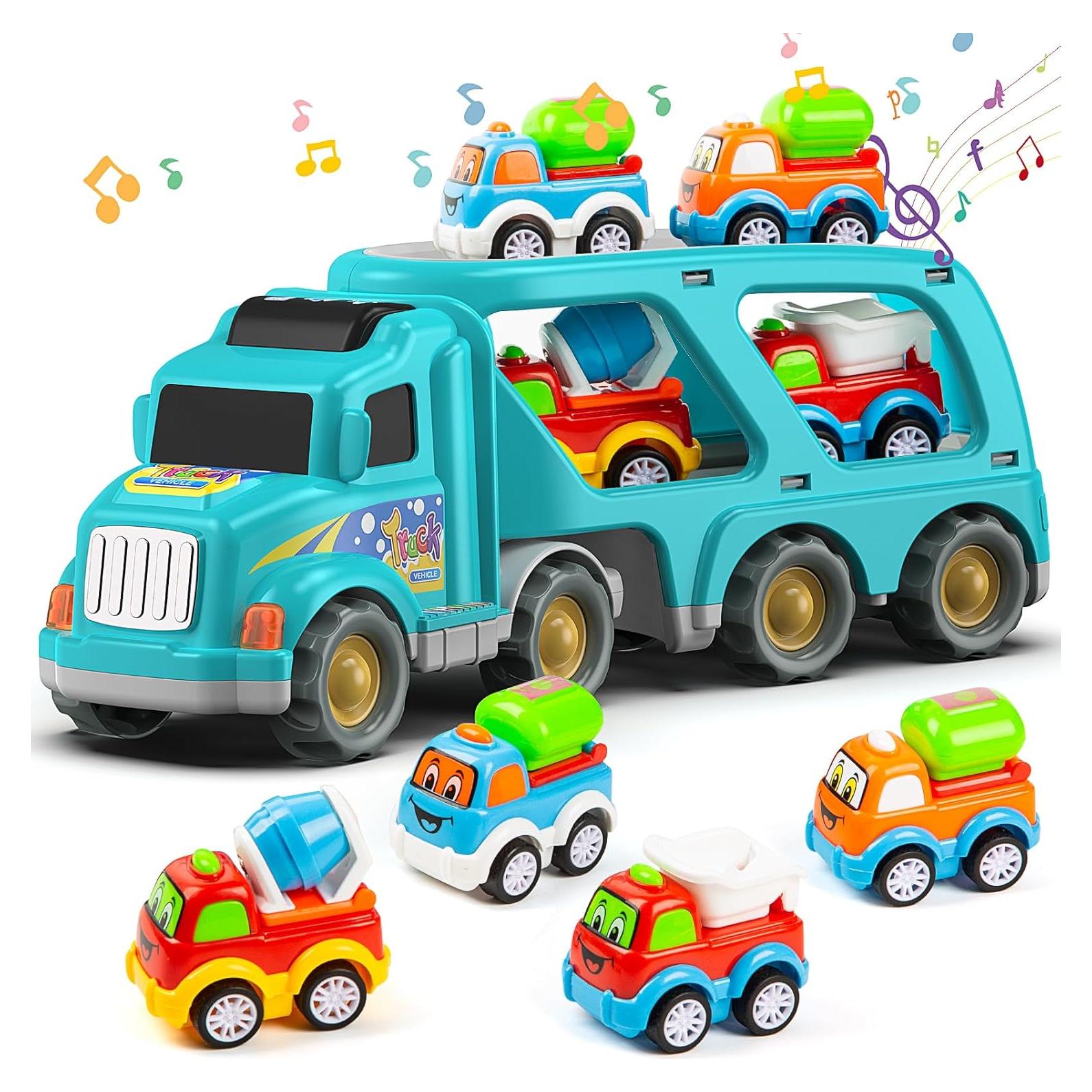 Camión de Juguete Veslier 5 en 1 con Luz y Sonido