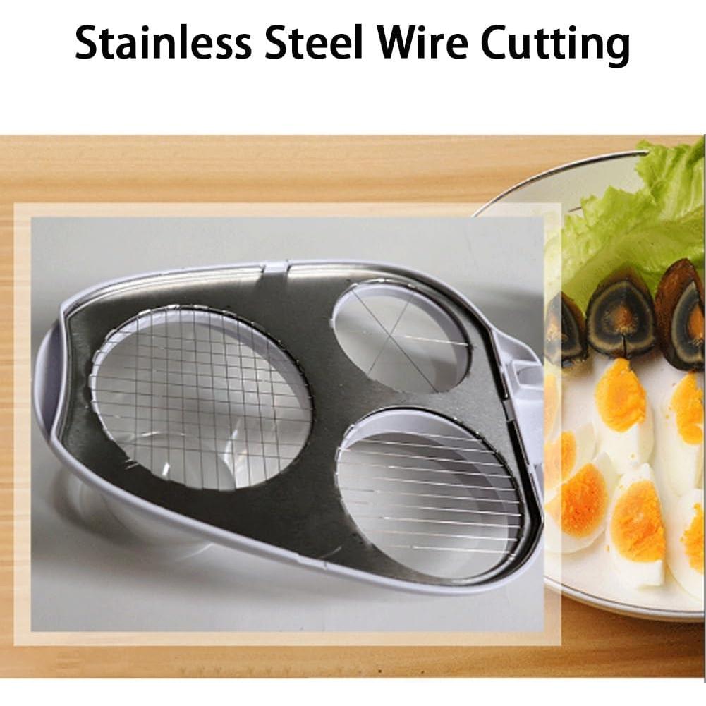 Cortador de Huevos 3 en 1 Genérico Acero Inoxidable