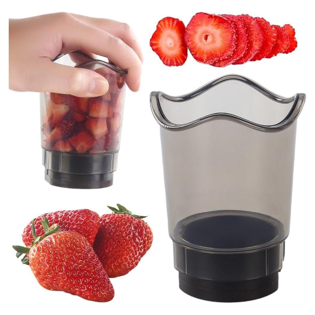 Taza Cortadora de Frutas Multifuncional Genérico 8.8x11.6cm