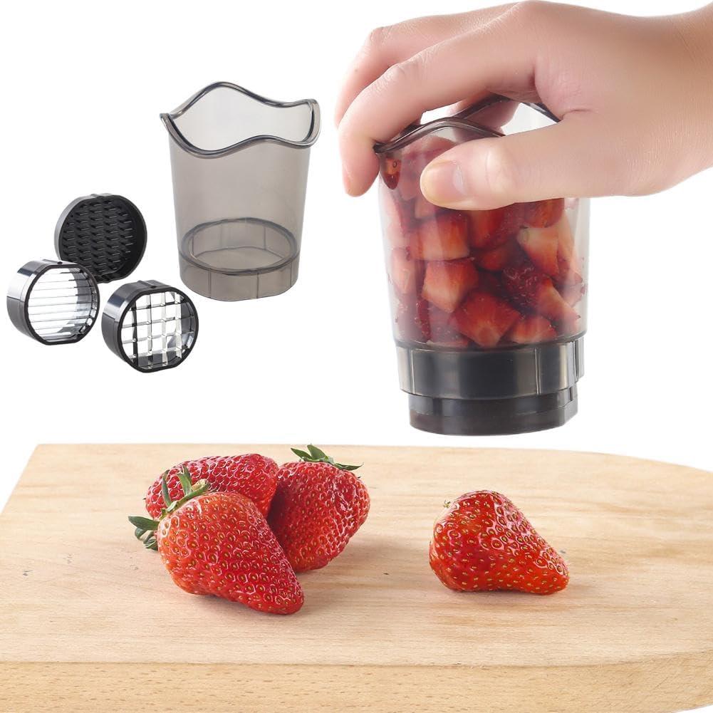 Taza Cortadora de Frutas Multifuncional Genérico 8.8x11.6cm