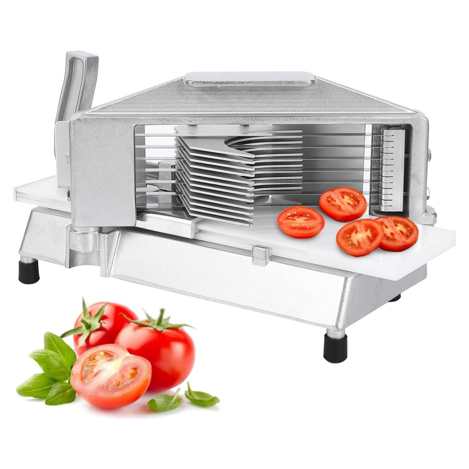 Cortador de Tomates TROPOW Acero Inoxidable 0.95 cm con Tabla