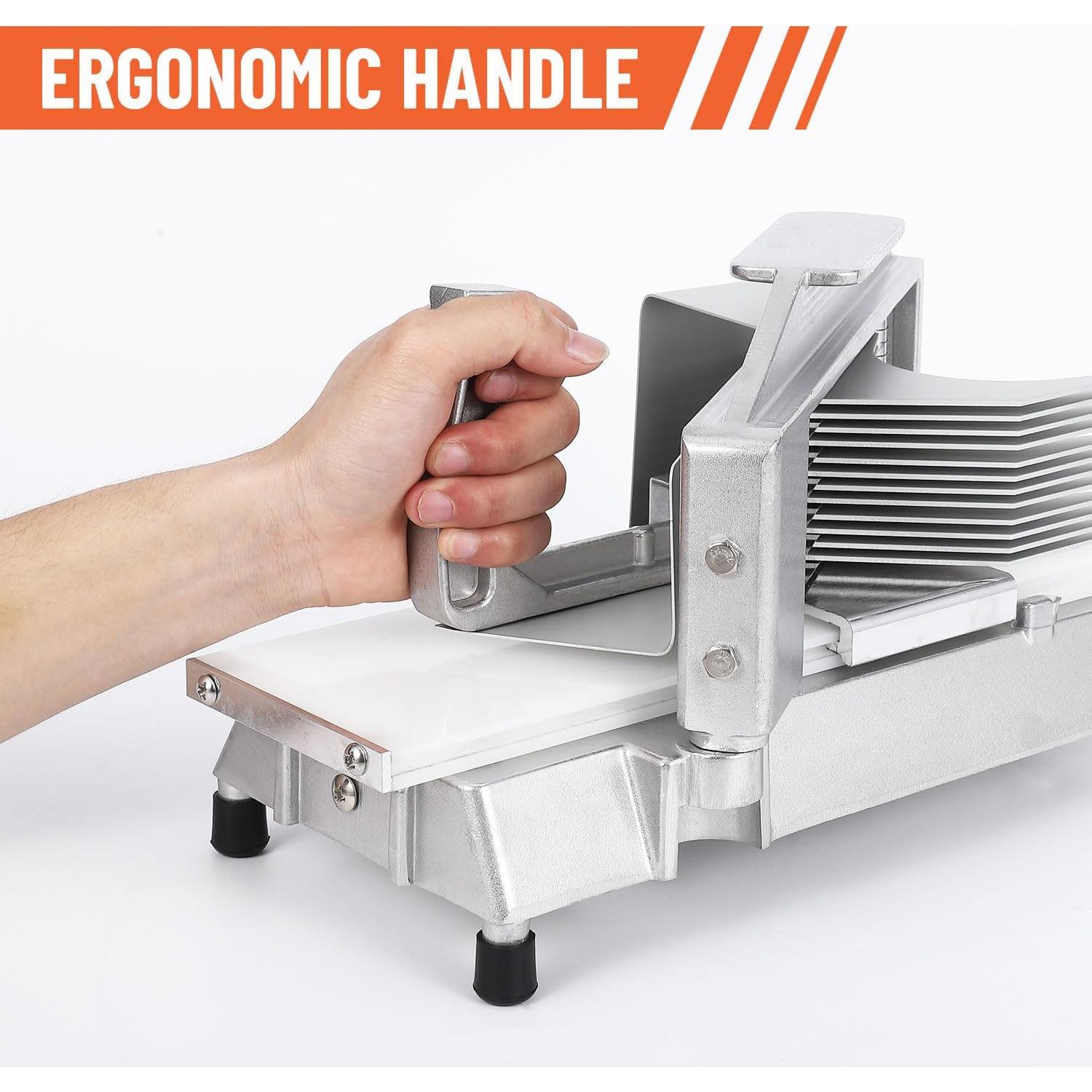 Cortador de Tomates TROPOW Acero Inoxidable 0.95 cm con Tabla