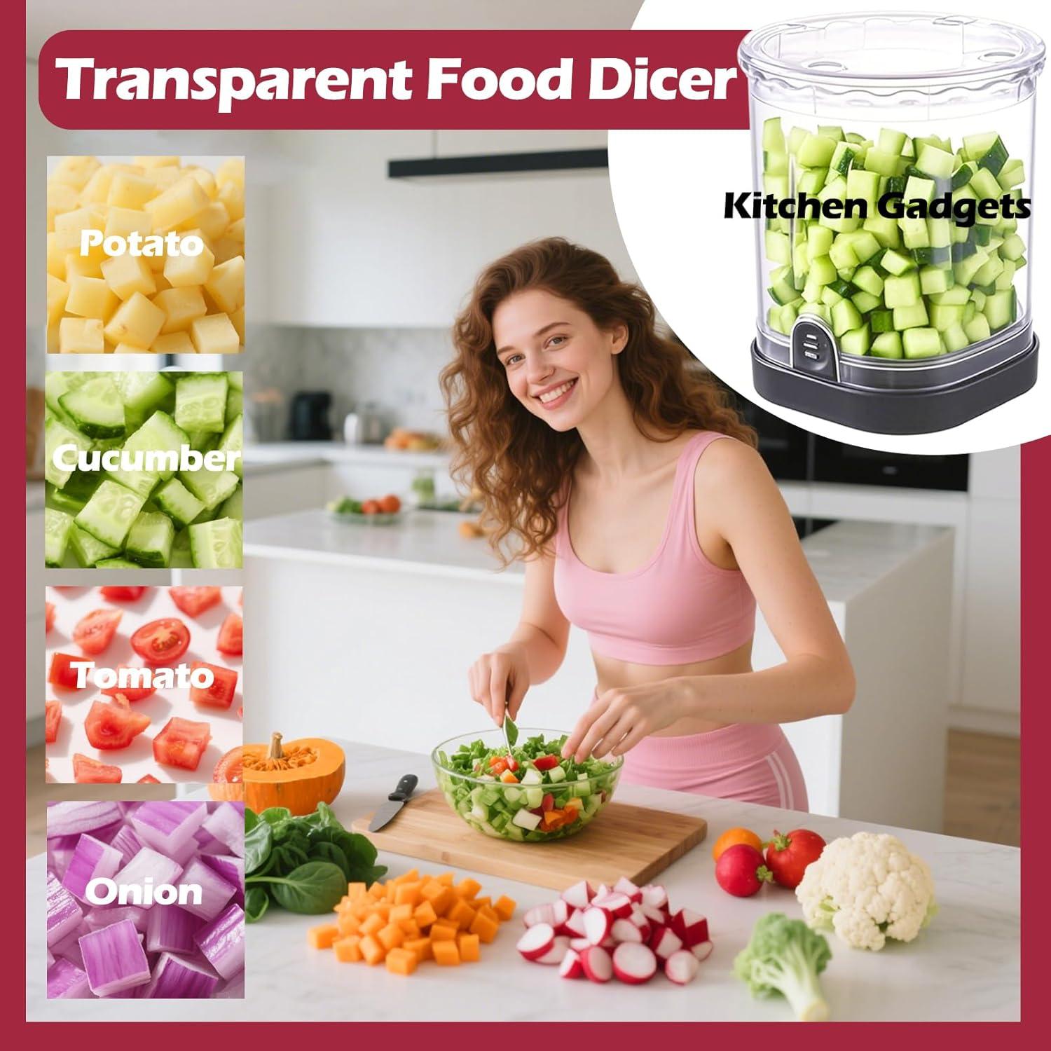 Picador de Verduras y Frutas JAYVAR 2 en 1 Manual Acero Inoxidable