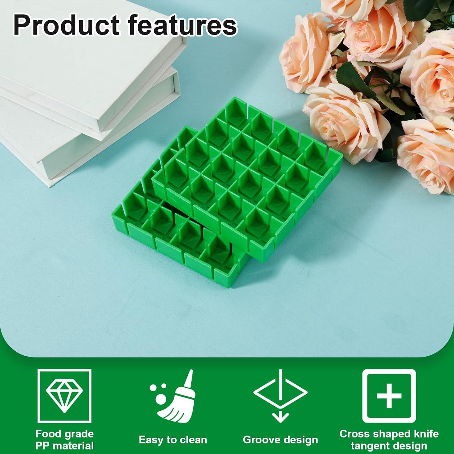 Cortador de Tomates Cherry y Uvas MENDILFK 2 Piezas 16 Compartimentos